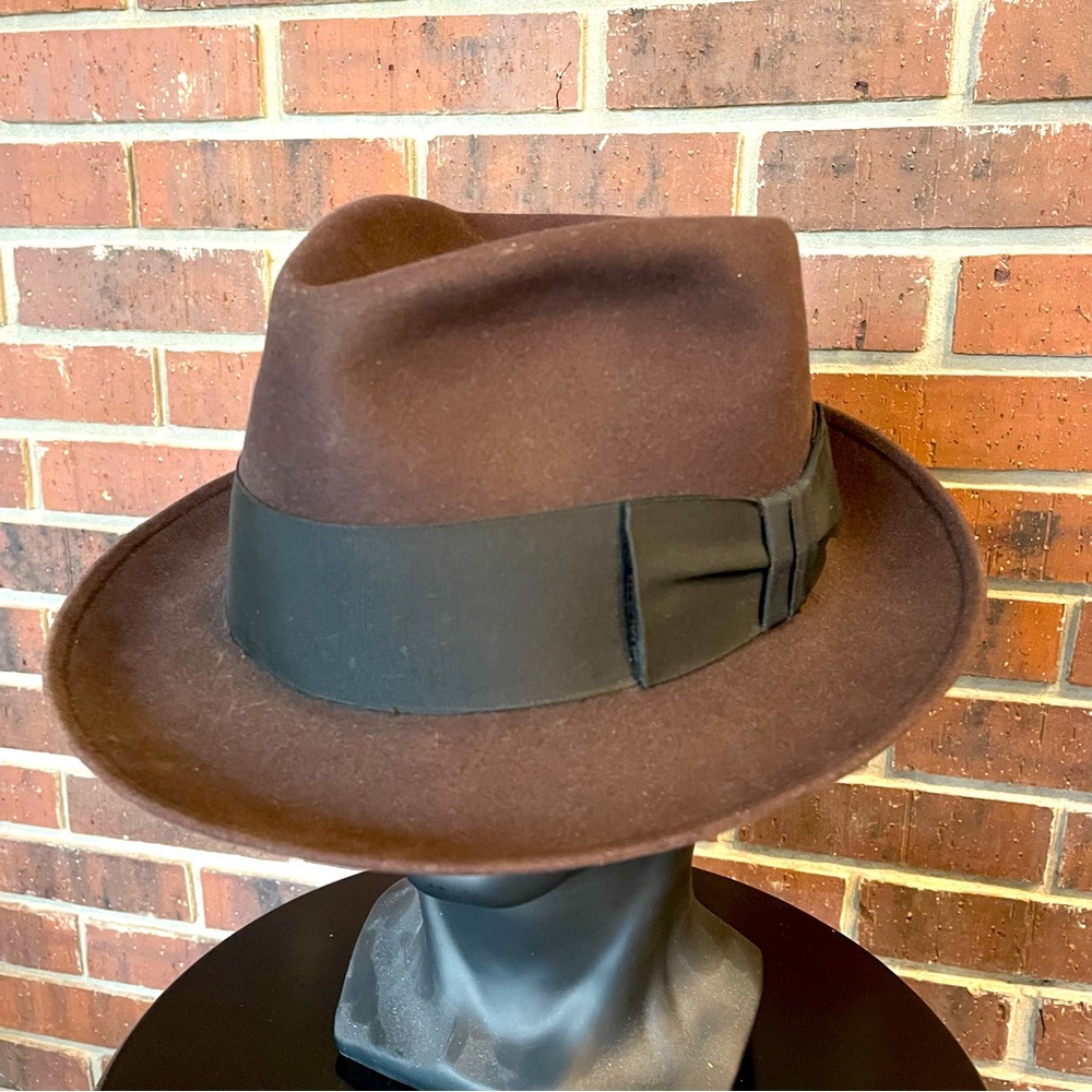 Vintage Dobbs 20 Fedora 7 1/2